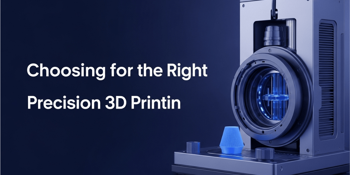 Selecting the appropriate precision for 3D printing technology in a professional setting.